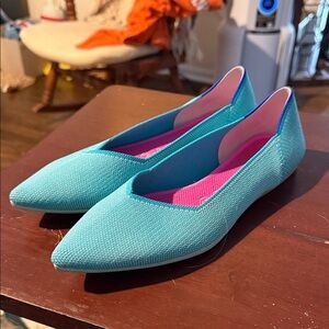 Rothy's Teal Women's Flats